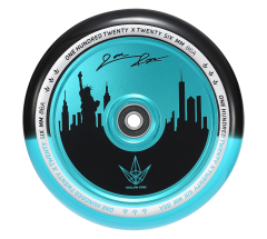 120mm Jon Reyes Signature Wheel - Black/Teal 