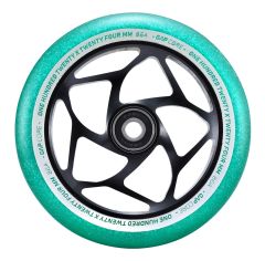120mm 5 Spoke Wheel Black/BK 24mm