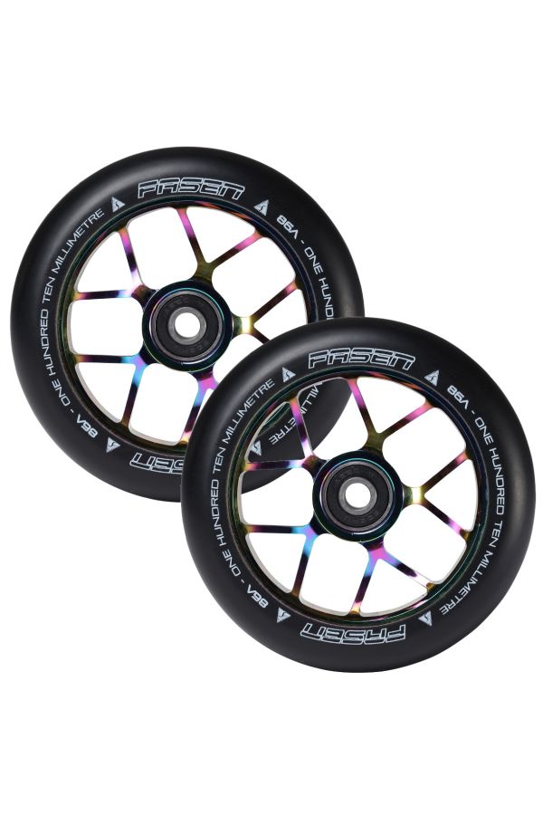 Fasen Scooters Jet Wheel Pair - 110mm - Oil Slick