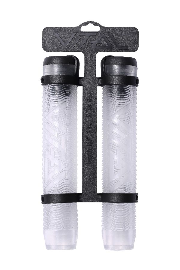 Vital Scooter Handlebar Grips - Clear