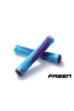 Fasen Scooter Handlebar Grips - Teal/Purple