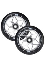 Blunt Envy Diamond Scooter Wheel Pair - 110mm x 24mm - Silver Black