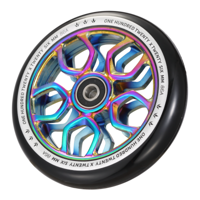 Blunt Envy Lambo Scooter Wheel Pair - 120mm x 26mm - Oil Slick