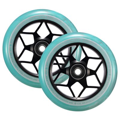 Diamond Scooter Wheels - 110mm x 24mm - Smoke Teal