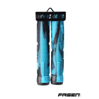 Fasen Scooter Handlebar Grips - Black/Teal