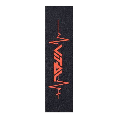 Vital Scooter Griptape - Heartbeat Red Logo