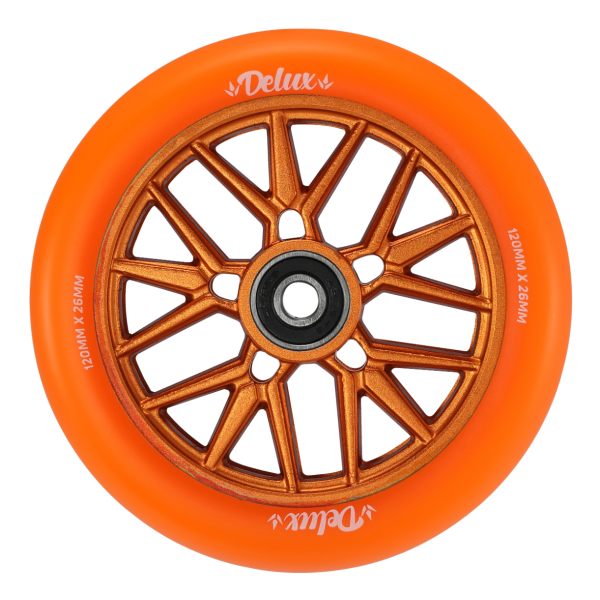 120mm Delux wheels Orange envy blunt scooters 