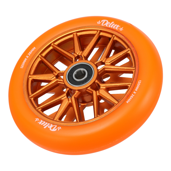 120mm Delux wheels Orange envy blunt scooters 