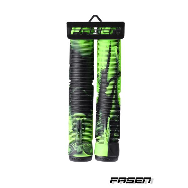 Fasen Scooter Handlebar Grips - Green/Black