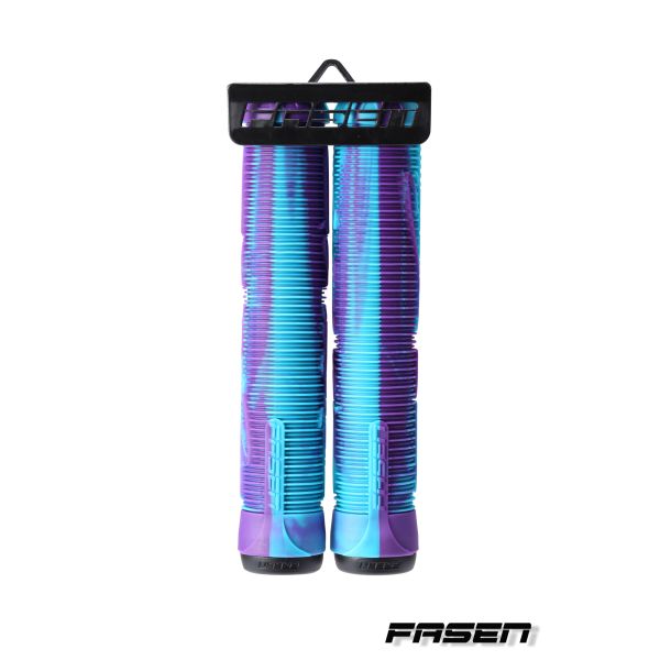 Fasen Scooter Handlebar Grips - Teal/Purple