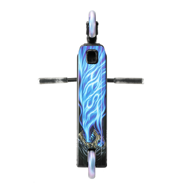 KOS S7 Heist Complete Pro Scooter - Black and Galaxy