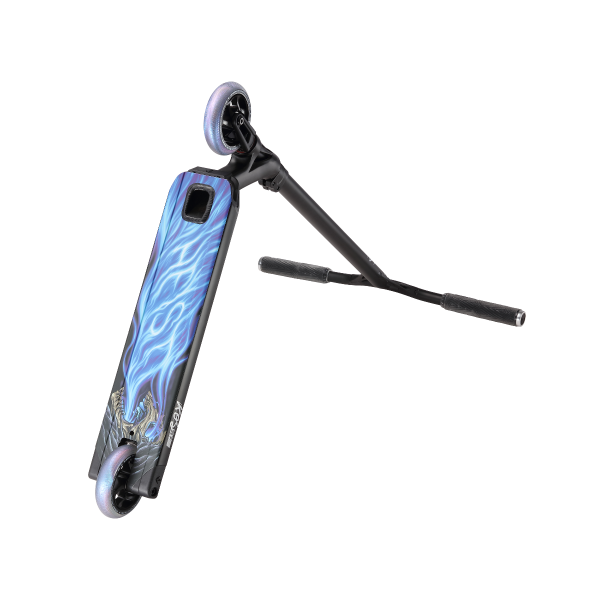 KOS S7 Heist Complete Pro Scooter - Black and Galaxy