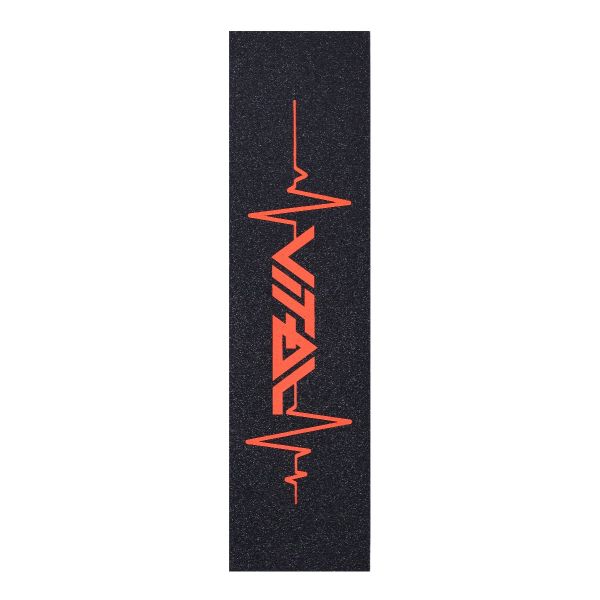 Vital Scooter Griptape - Heartbeat Red Logo