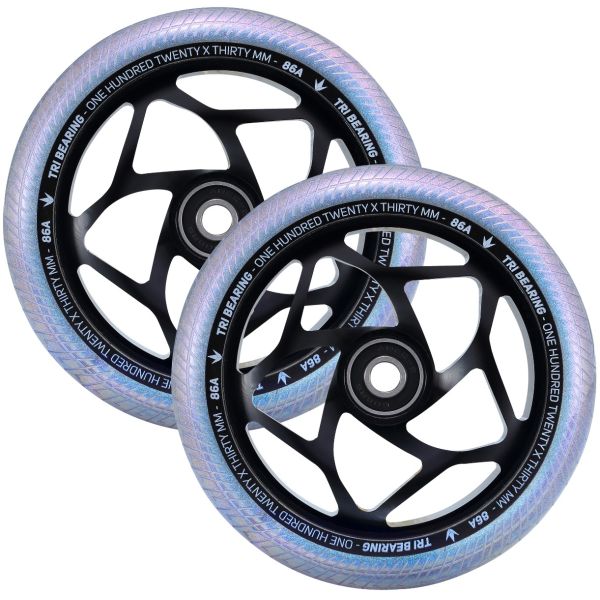 Blunt Envy 120mm/30mm Tri Bearing Wheel Pair - Galaxy
