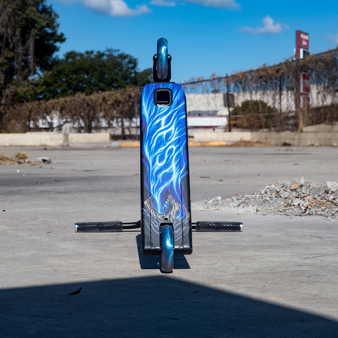 KOS S7 Heist Complete Pro Scooter - Black, Blue and Galaxy